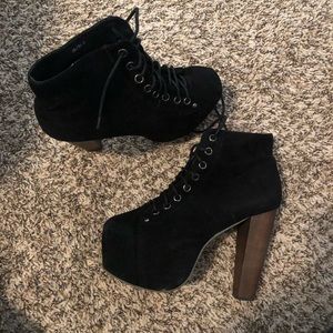 Chinese Laundry black suede